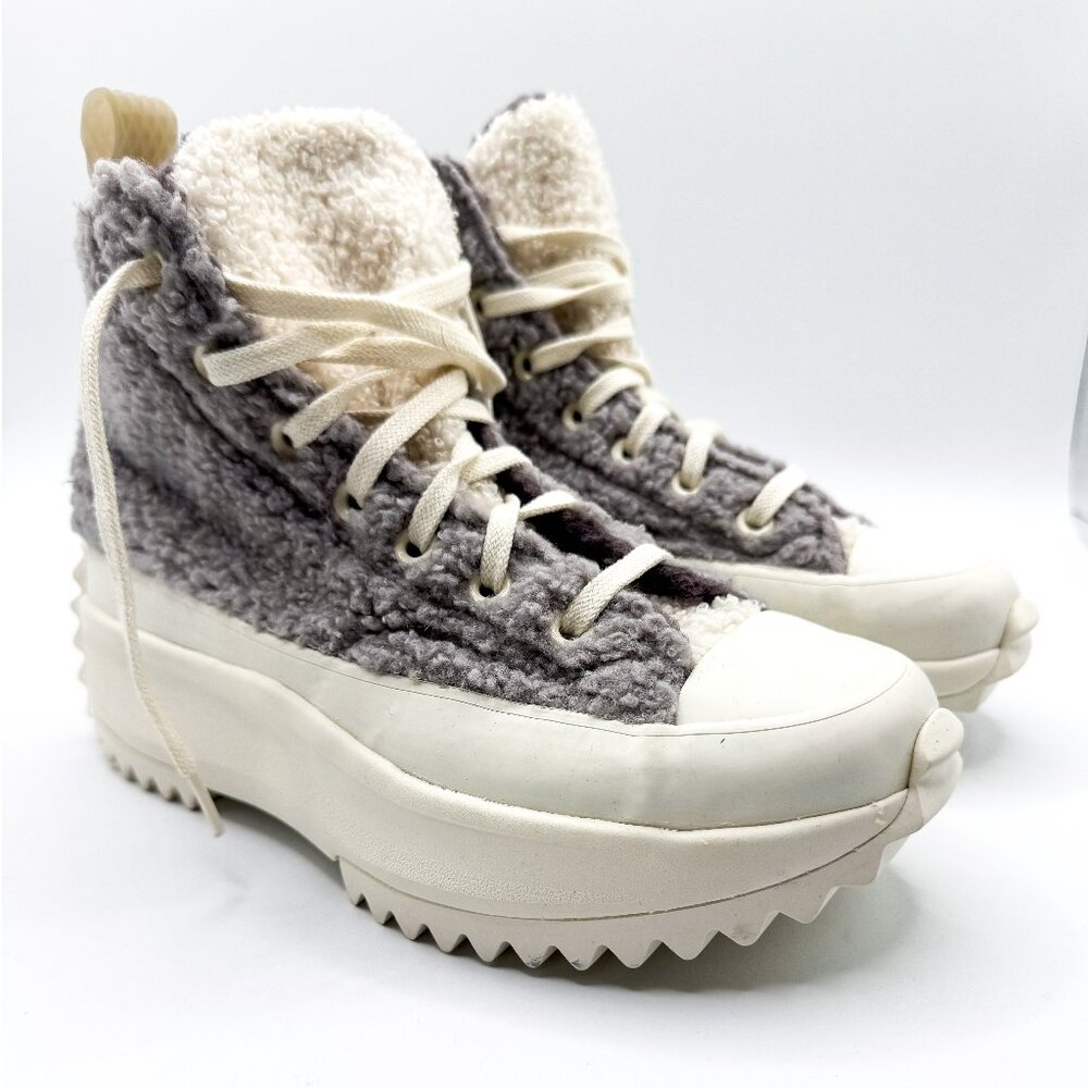 Converse Run Star Hike High Sherpa Vapor Mauve Size: 6.5